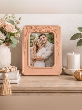 Solid Terra Cotta Picture Frame